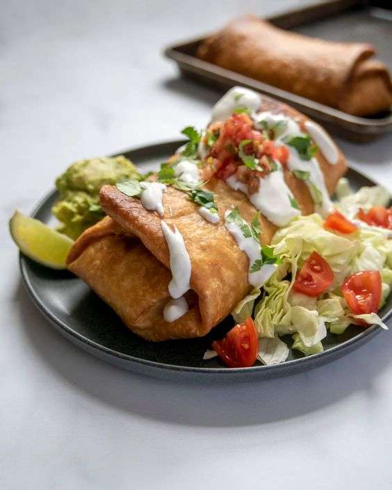 SHRIMP CHIMICHANGA (LUNCH)